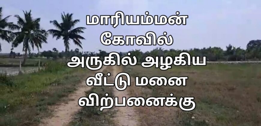 மாரியம்மன் கோவில் அருகில் அரிதின் அரிதி நகர்-ல் வீட்டுமனை விற்பனைக்கு