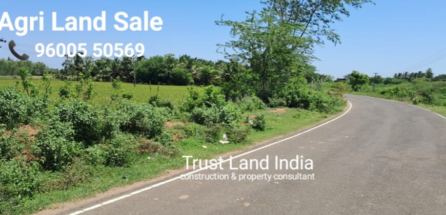 தஞ்சாவூர் To மருங்குளம் மெயின் ரோடு விவசாய நிலம் விற்பனைக்கு!