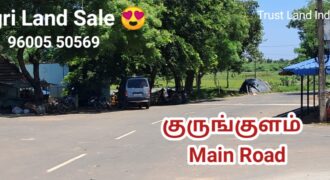 தஞ்சாவூர் To மருங்குளம் மெயின் ரோடு விவசாய நிலம் விற்பனைக்கு!