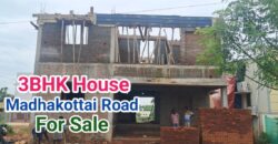 MADHAKOTTAI ROAD HOUSE FOR SALE!