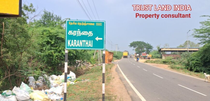 TNJ KARANTHAI NEAR PLOT FOR SALE!
