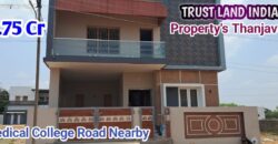 Medical college road near house for sale!