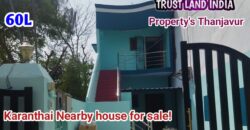 Thanjavur karanthai near House for sale!