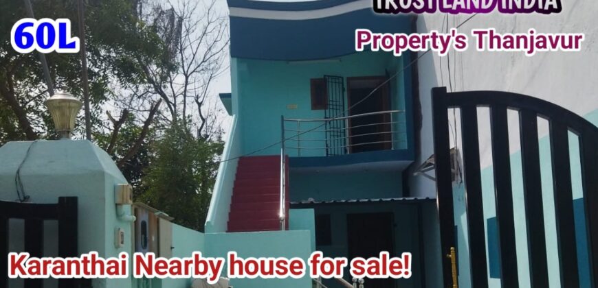 Thanjavur karanthai near House for sale!