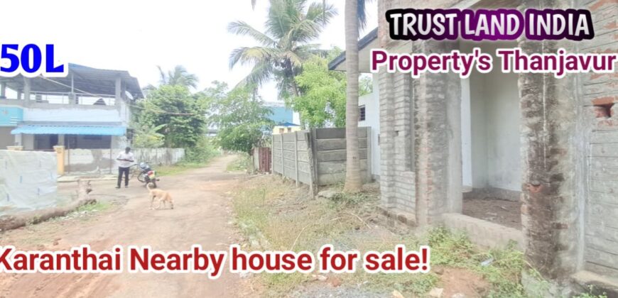 KARANTHAI NEAR HOUSE FOR SALE!
