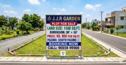 JJR GARDEN NEAR PLOT FOR SALE!