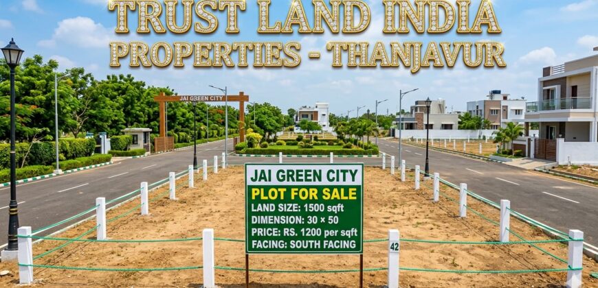 JAI GREEN CITY NEAR PLOT FOR SALE!
