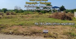 Property for Sale: Parisutham Jems Nagar!