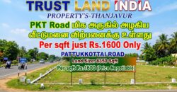 PATTUKKOTTAI ROAD NEAR PLOT FOR SALE!