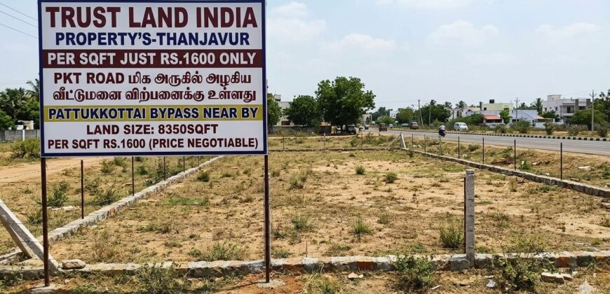PATTUKKOTTAI ROAD NEAR PLOT FOR SALE!
