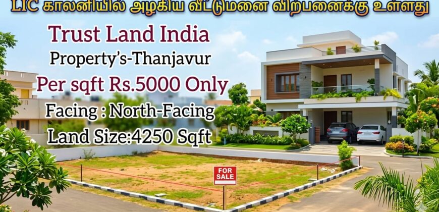 Prime 4250 Sq. Ft. North-Facing Plot in LIC Colony!